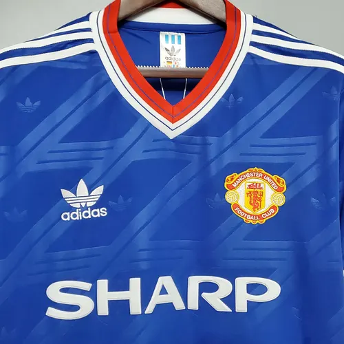 Camiseta de Fútbol Retro 1986/1988 Tercera Visitante Manchester United  — view 3