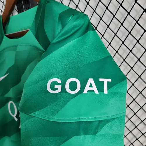 2023/2024 Psg Paris Saint-Germain Goalkeeper Green Football Shirt — view 9