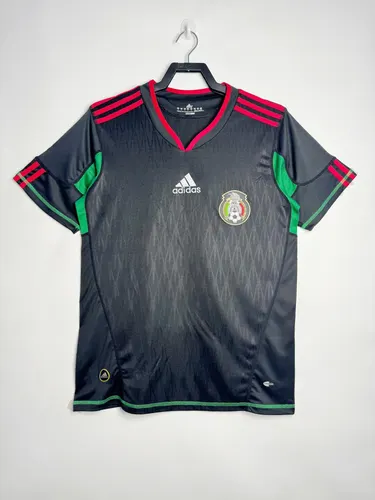 2010 Retro Mexico Away Soccer Jersey  — view 1
