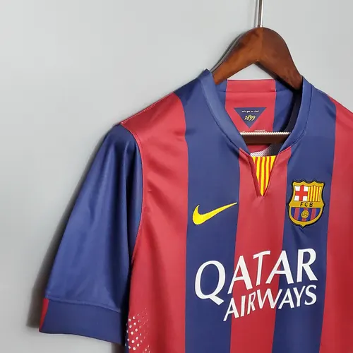 Maillot de football domicile rétro Barcelone 2014/2015  — view 6