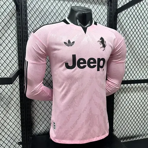 2026/2027 Long Sleeve Player Version Juventus Away Football Shirt   — view 3