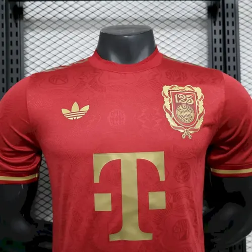 2025/2026 Player Version Bayern Munich 125th Anniversary Football Jersey  — view 3