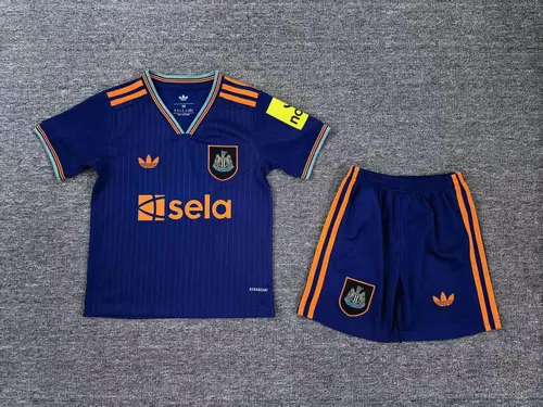 Maillot Troisième Extérieur Newcastle United 2025/2026 Football Taille Enfant 