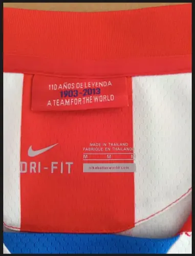 Camiseta de Fútbol Retro Local Atletico Madrid 2013-2014  — view 5