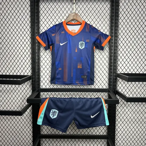 2024 Netherlands Away Football Shirt  Kids Size — view 1