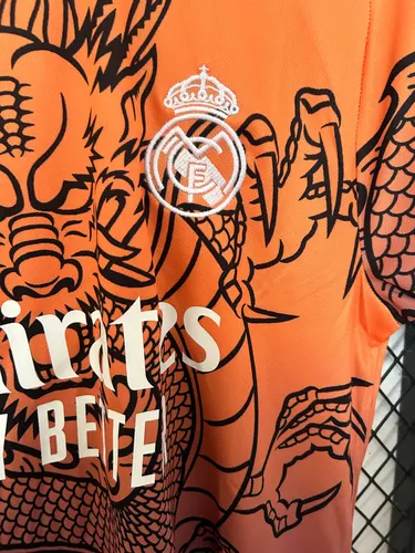 2025/2026 Real Madrid Dragón Naranja Edición Especial Camiseta de Fútbol  — view 5