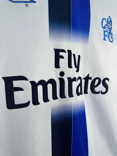 Maillot de football extérieur rétro manches longues Chelsea 2003-2005 lande — view 4