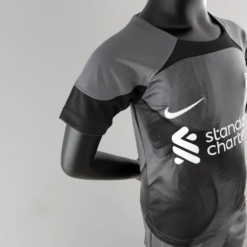 Maillot de football gardien noir Liverpool 2022/2023  Taille enfant — view 6