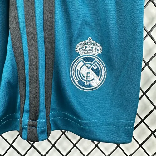 2017/2018 Retro Long Sleeve Real Madrid Third Away Football Shirt  Kids Size — view 10