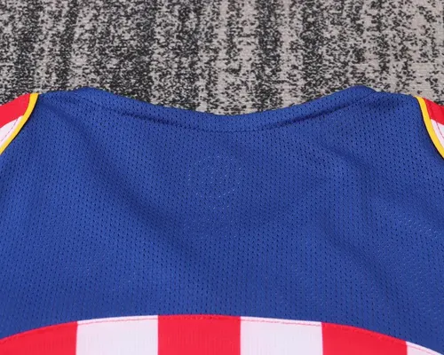 2004-2005 Retro Atletico Madrid Home Football Jersey  Kids Size — view 4