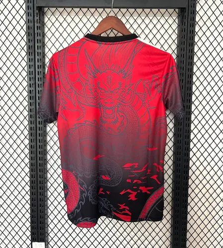 2025/2026 Real Madrid Dragon Red Special Edition Football Jersey  — view 2