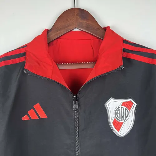 Chaqueta cortavientos del River Plate 2023/2024 negra Camiseta de fútbol  — view 3