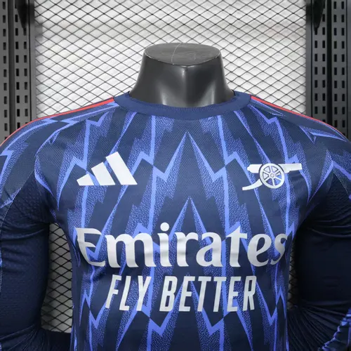 2025/2026 كم طويل نسخة اللاعب Arsenal قميص كرة قدم خارجي جودة تايلاندية — view 3