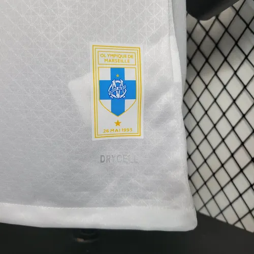 2023/2024 Version Joueur Olympique de Marseille Quatrième Extérieur 30e Anniversaire Édition Blanche — view 8
