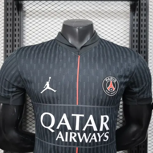 2025/2026 Version Joueur Psg Paris Saint-Germain Quatrième Extérieur Maillot   — view 3