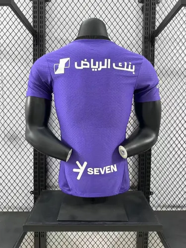 2024/2025 Versión Jugador Al-Hilal Saudi Tercera Equipación Visitante Camiseta de Fútbol  — view 2