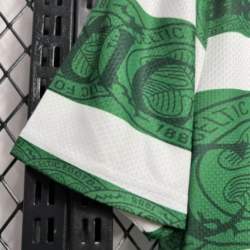 1995/1997 Retro Celtic Heim Fußballtrikot  — view 4