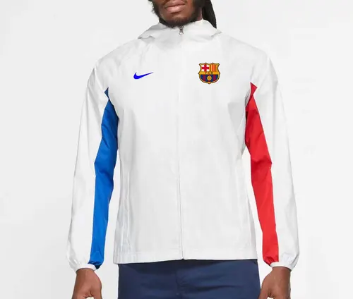 2023/2024 Barcelona Jersey Windbreaker Weiß