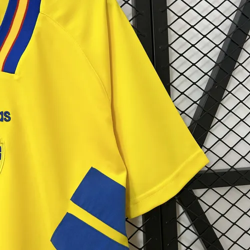 Camisa Retrô 1994 Sweden Home de Futebol AAA qualidade de fã — view 5