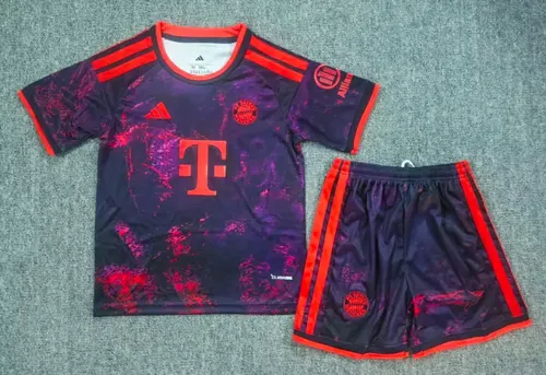 Maillot de football troisième extérieur Bayern Munich 2026/2027 landaise Taille enfant