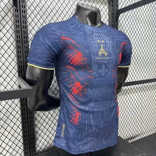 Version joueur Paris Saint-Germain Édition spéciale 09 Maillot de football 2026/2027  landaise — view 3