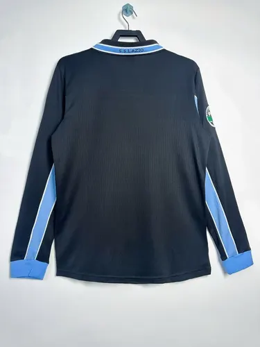 1998/1999 Retro Long Sleeve Lazio Away Soccer Jersey  — view 2
