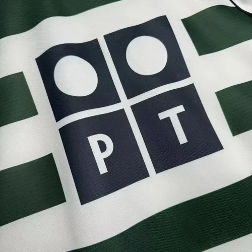 2001/2003 Retro Sporting Lisbon Home Football Shirt  — view 5