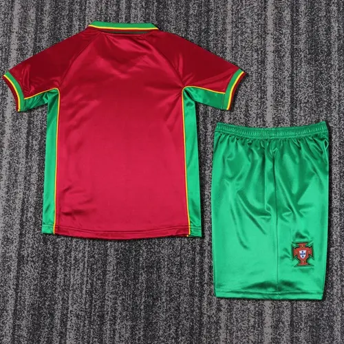Camisa Retro Portugal Home 1998  Tamanho Infantil — view 2