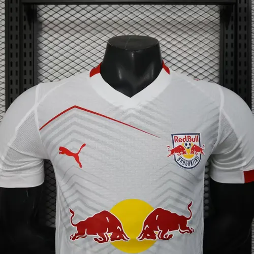 Camisa de Futebol Leipzig Casa 01 Versão Jogador 2025-2026  — view 3