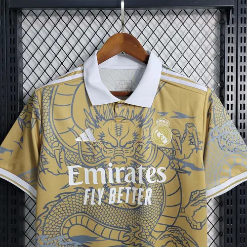 Camiseta de Fútbol Real Madrid Dragón Dorado Chino 2023/2024 — view 4