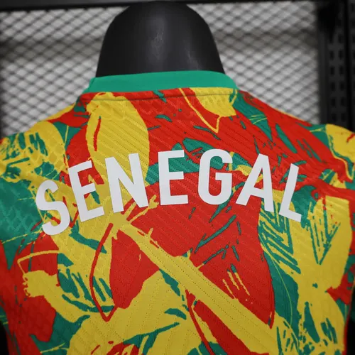 2025/2026 Spielerversion Senegal Nationalmannschaft Vorbereitungskleidung Fußballtrikot  — view 6
