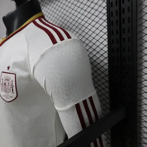 2026 Long Sleeves Player Version Spain National Team Away Football Jersey   — view 8