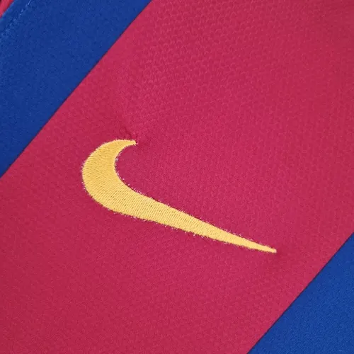 2010/2011 Retro Long Sleeve Barcelona Home Football Shirt  — view 6