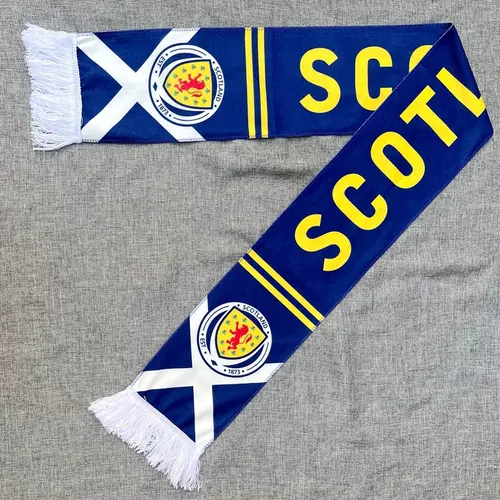 2026 World Cup Scotland Fan Soccer Scarf