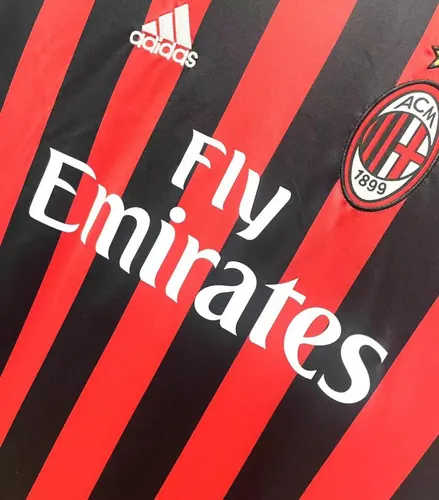2017/2018 Maillot Domicile Rétro AC Milan lande — view 4