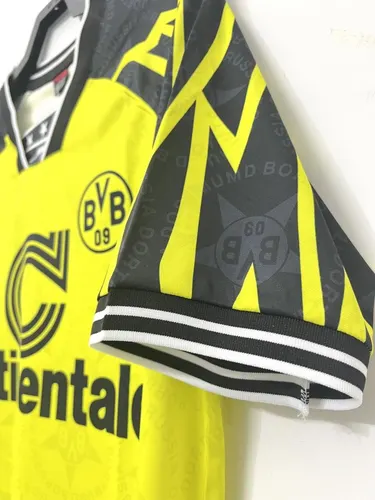 1994-1995 Retro Dortmund Home Football Shirt  — view 4