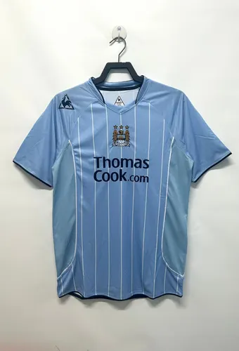 2007/2008 Retro Manchester City Domicile Football Shirt