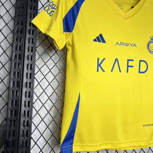 Camiseta de fútbol local del Al-Nassr 2024/2025 talla infantil  — view 3