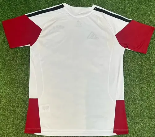 Camisa de Futebol Alemanha Treino Branco 2026/2027  — view 2