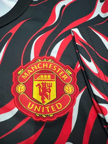 Maillot d'avant-match Manchester United 2025/2026 01 Football Jersey  — view 7