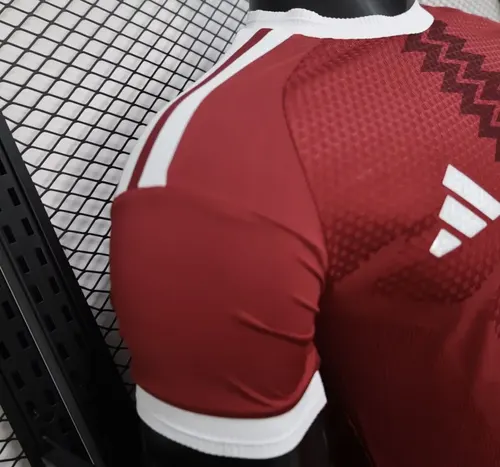 Camisa de Futebol Casa Seleção Nacional Catar Versão Jogador 2026  — view 4