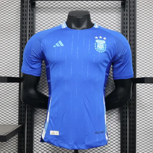 قميص كرة القدم الأرجنتيني الخارجي نسخة اللاعب 2024 جودة تايلاندية 