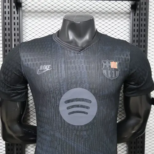 Versão Jogador 2026/2027 Barcelona Special Edition Preto Camisa de Futebol   — view 3
