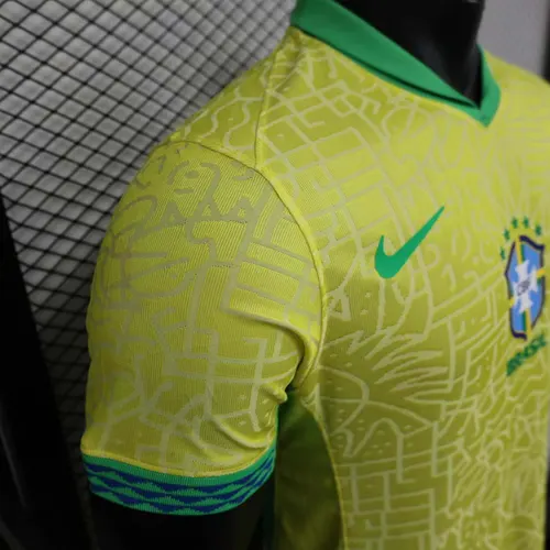 2024 Spielerversion Brasilien Heim Trikot — view 3
