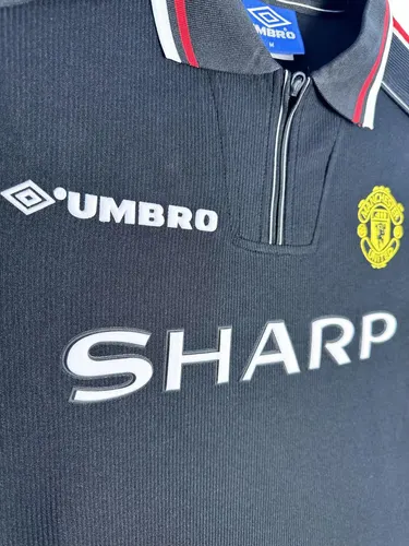 1998/1999 Maillot Extérieur Rétro Manchester United lande — view 4