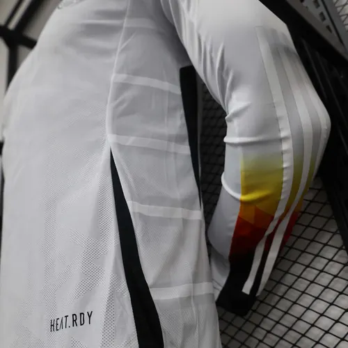 2024-2025 Spielerversion Langarm Deutschland Heim-Fußballtrikot   — view 8