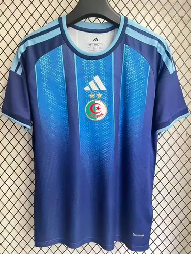 2026 Algerien Nationalmannschaft Trainingsanzug Blau Fußballtrikot 