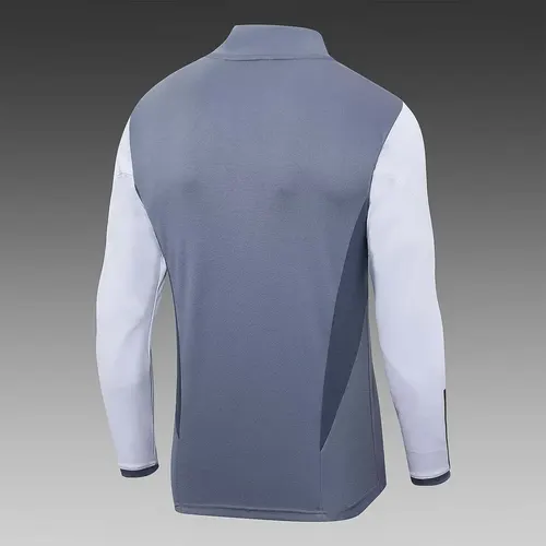 2023/2024 Inter Miami Half-Pull Training Suit gray Football Shirt  Set — view 4