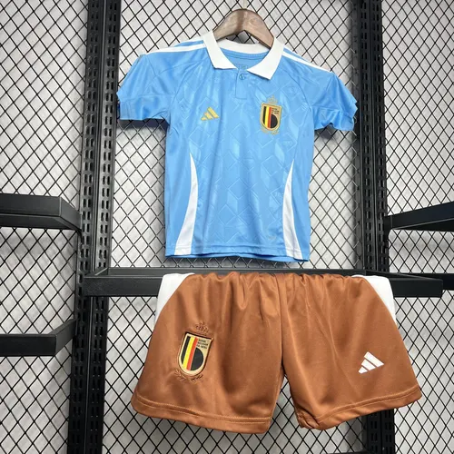 2024 Belgium National Team Away Football Shirt  Kids Size — view 2