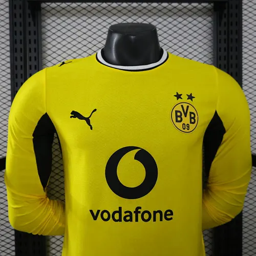 2026/2027 Long Sleeve Player Version Dortmund Home Football Shirt   — view 3